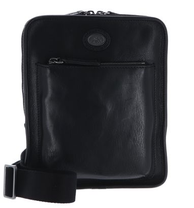 THE BRIDGE Isaia Crossbody Bag Nero / Rutenio Scuro