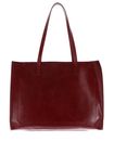 THE BRIDGE Mirra Shopper Rosso Ribes / Oro THE BRIDGE Mirra Shopper Rosso Ribes / Oro