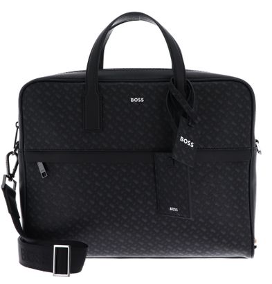 BOSS Zair Document Case Black