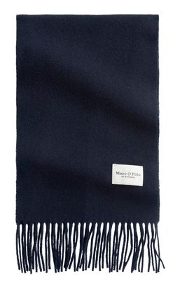 Marc O'Polo Wool Scarf Deep Night Blue