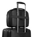 REDOLZ Essentials 14 Trolley With Front Pocket + Beauty Case Black Metallic REDOLZ Essentials 14 Trolley With Front Pocket + Beauty Case Black Metallic
