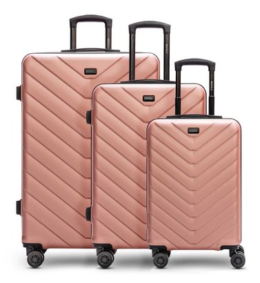 REDOLZ Essentials 07 Trolley Set 3-teilig Rose 3