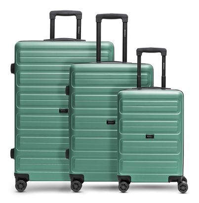 REDOLZ Essentials 08 Trolley-Set 3-teilig Green-Blue 2