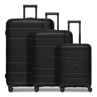REDOLZ Essentials 11 Trolley Set 3-teilig Black
