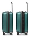REDOLZ Essentials 14 Trolley ( Exp. With Front Pocket ) S+ Pearl-Green Metallic REDOLZ Essentials 14 Trolley ( Exp. With Front Pocket ) S+ Pearl-Green Metallic