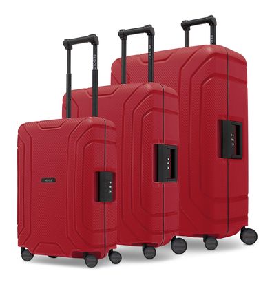 REDOLZ Essentials 15 Trolley-Set 3-teilig Classic Red