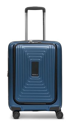 REDOLZ Essentials 14 Trolley ( Exp. With Front Pocket ) S+ Dark Blue Metallic