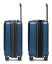 REDOLZ Essentials 14 Trolley ( Exp. With Front Pocket ) S+ Dark Blue Metallic REDOLZ Essentials 14 Trolley ( Exp. With Front Pocket ) S+ Dark Blue Metallic