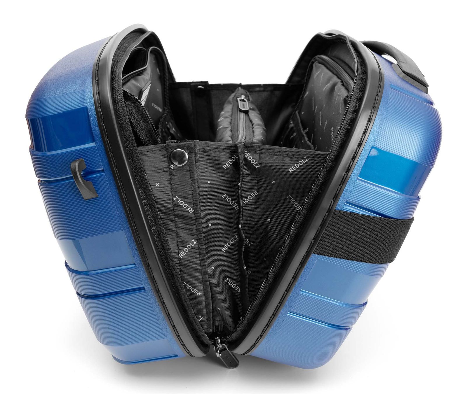 REDOLZ Essentials 10 Beautycase Blue Metallic REDOLZ Essentials 10 Beautycase Blue Metallic
