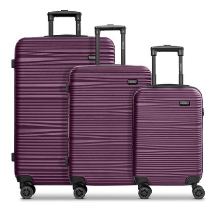 REDOLZ Essentials 16 Trolley-Set 3-teilig Burgundy REDOLZ Essentials 16 Trolley-Set 3-teilig Burgundy
