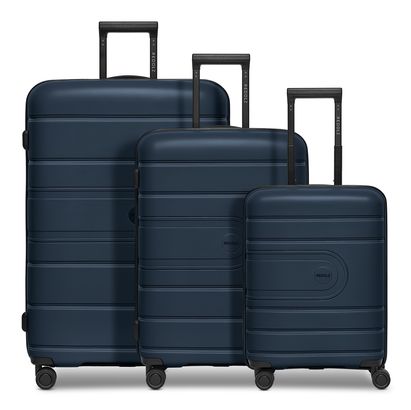REDOLZ Essentials 11 Trolley Set 3-teilig Midnight Blue