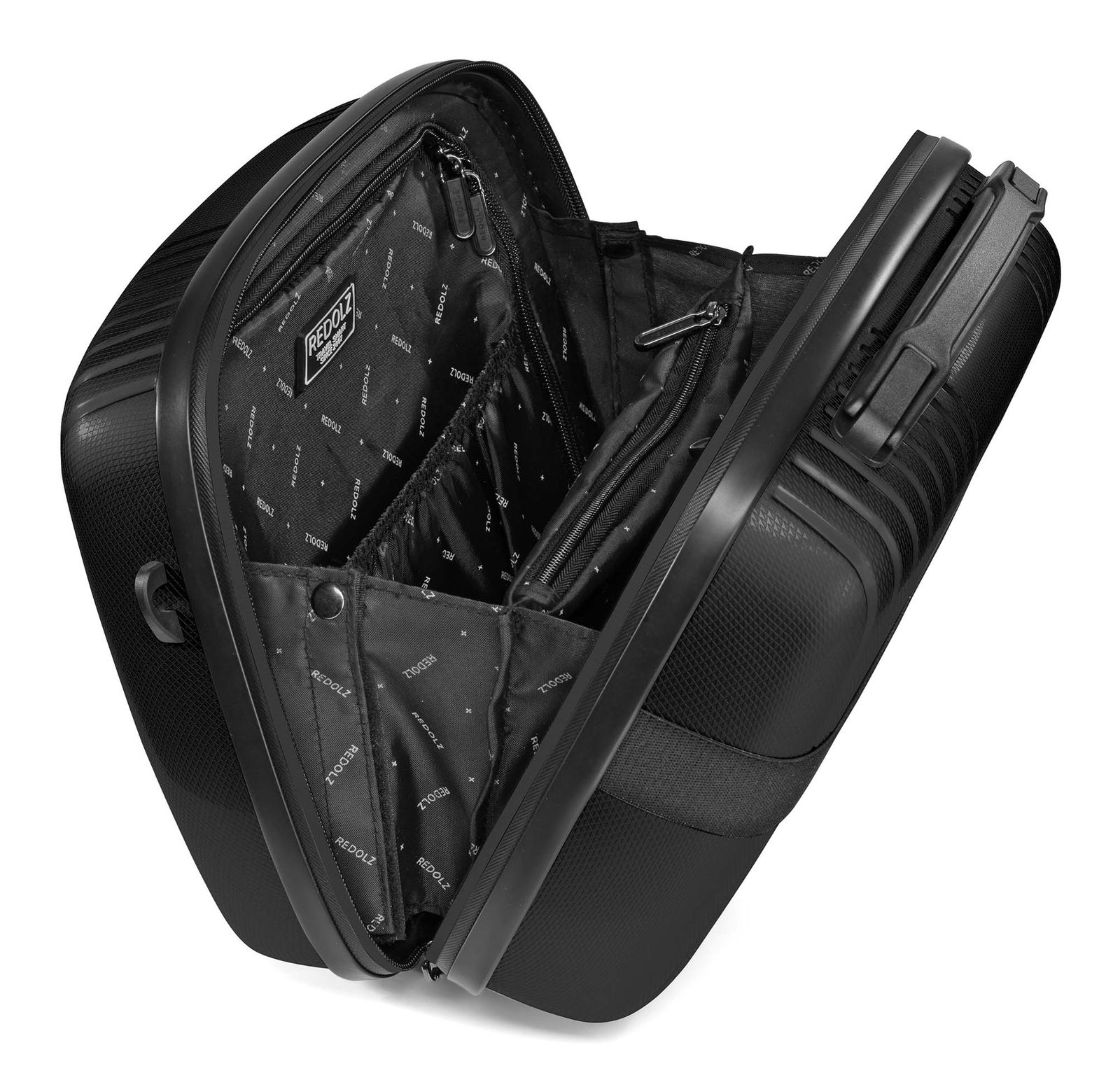 REDOLZ Essentials 14 Beauty Case Black Metallic REDOLZ Essentials 14 Beauty Case Black Metallic
