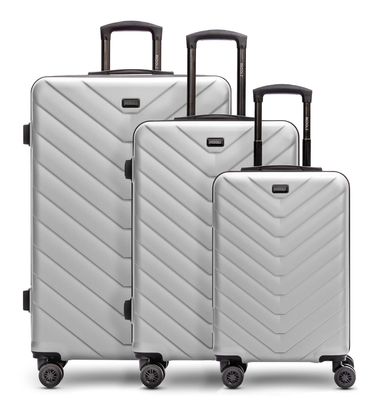 REDOLZ Essentials 07 Trolley Set 3-teilig Silver-Colored 2