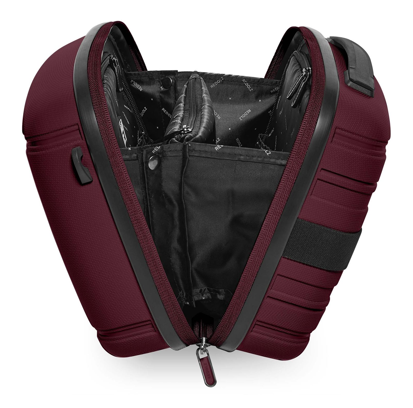 REDOLZ Essentials 11 Beautycase Burgundy REDOLZ Essentials 11 Beautycase Burgundy