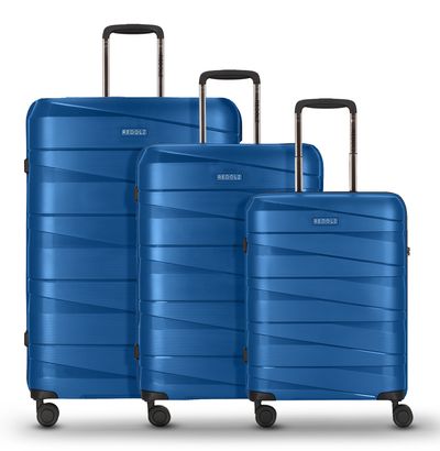 REDOLZ Essentials 10 Trolley Set 3-teilig Blue Metallic 2