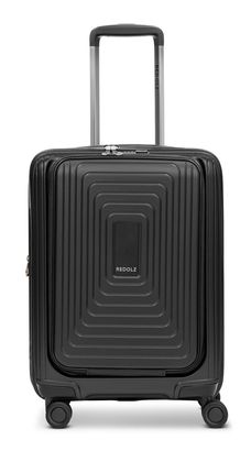 REDOLZ Essentials 14 Trolley ( Exp. With Front Pocket ) S+ Black Metallic