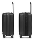 REDOLZ Essentials 14 Trolley ( Exp. With Front Pocket ) S+ Black Metallic REDOLZ Essentials 14 Trolley ( Exp. With Front Pocket ) S+ Black Metallic