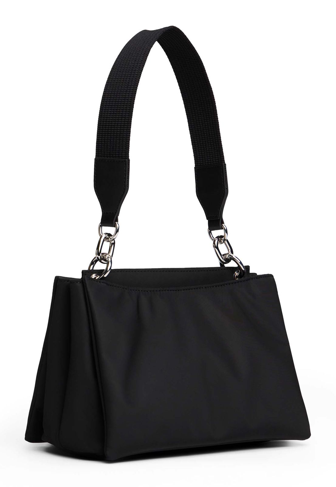 TOMMY HILFIGER TH Her Satchel Bag M Black TOMMY HILFIGER TH Her Satchel Bag M Black