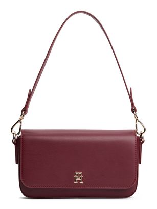 TOMMY HILFIGER TH Iconic Conv Crossover Bag Deep Rouge