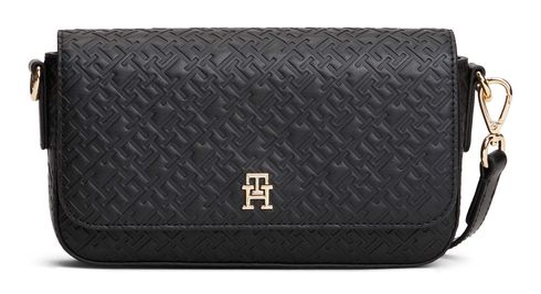TOMMY HILFIGER TH Iconic Conv Crossover Mono Bag Black