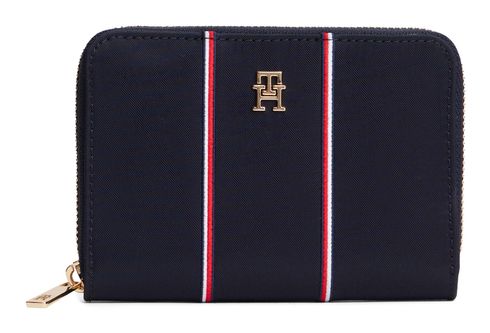 TOMMY HILFIGER TH Iconic Zip Around Wallet Blue Corp