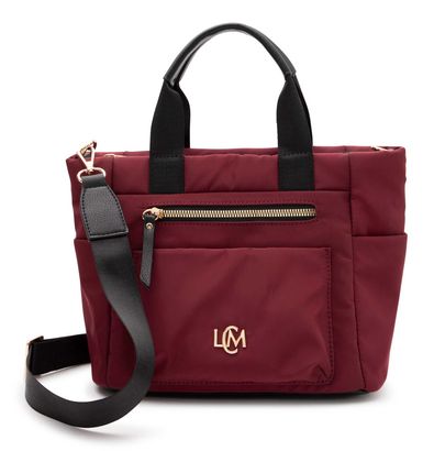 L.CREDI Phelina Hand Bag Wine