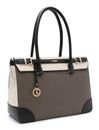 L.CREDI Plamena Shopper Dark Taupe Multi L.CREDI Plamena Shopper Dark Taupe Multi
