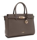 L.CREDI Konstanze Handle Bag Dark Taupe