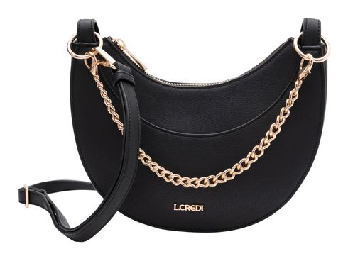 L.CREDI Paulette Crossbody Bag Black