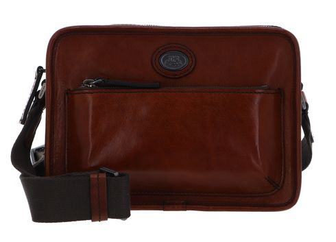 THE BRIDGE Isaia Crossbody Bag Marrone TB / Rut. Sc. Opaco
