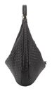abro Leather Piuma Weaving Hobo Bag Nana Dark Brown