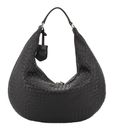 abro Leather Piuma Weaving Hobo Bag Nana Dark Brown