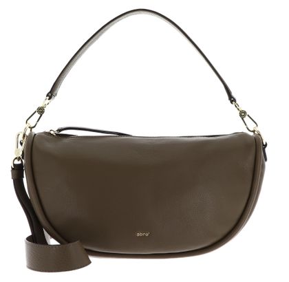 abro Leather Dalia Hobo Bag Willow Military abro Leather Dalia Hobo Bag Willow Military