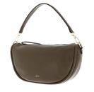 abro Leather Dalia Hobo Bag Willow Military