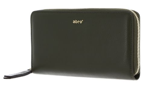 abro Leather Dalia Wallet Oliv