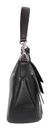 abro Leather Adria Hobo Bag Juna XS Black / Nickel