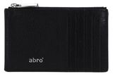 abro Leather Dalia Wallet Black / Nickel