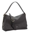 abro Leather Agave Shoulder Bag Carina Dark Brown