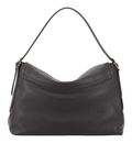 abro Leather Agave Shoulder Bag Carina Dark Brown
