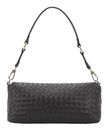 abro Leather Piuma Weaving Shoulderbag Mila Dark Brown