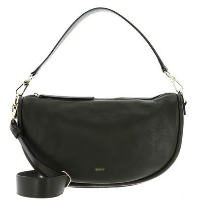 abro Leather Dalia Hobo Bag Willow Oliv