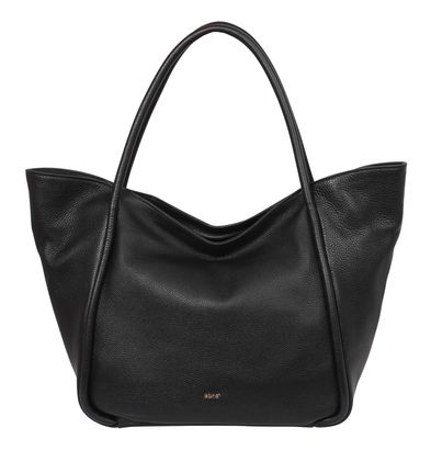 abro Leather Dalia Shopper Willow Black / Gold