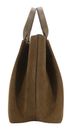 abro Leather Suede Essential Shopper Military abro Leather Suede Essential Shopper Military