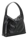 abro Leather Dioniso Hobo Bag Amber Black / Nickel abro Leather Dioniso Hobo Bag Amber Black / Nickel