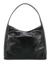 abro Leather Dioniso Hobo Bag Amber Black / Nickel abro Leather Dioniso Hobo Bag Amber Black / Nickel