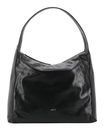 abro Leather Dioniso Hobo Bag Amber Black / Nickel abro Leather Dioniso Hobo Bag Amber Black / Nickel