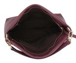 abro Leather Dalia Hobo Bag Kaia Bordeaux