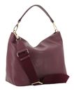 abro Leather Dalia Hobo Bag Kaia Bordeaux