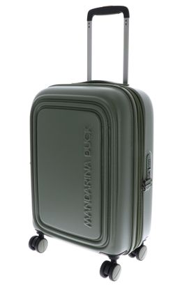 MANDARINA DUCK Logoduck + Expandable Trolley S Pine Green