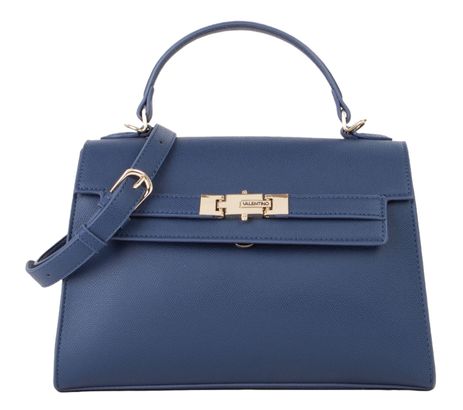 VALENTINO Fae Re Satchel Bag Blu
